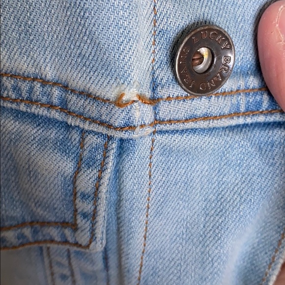 Lucky Brand Light Blue Denim Jacket - Picture 3 of 5